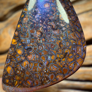 45.2cts - Wild Tribal Yowah Nut Opal. Australian Opal
