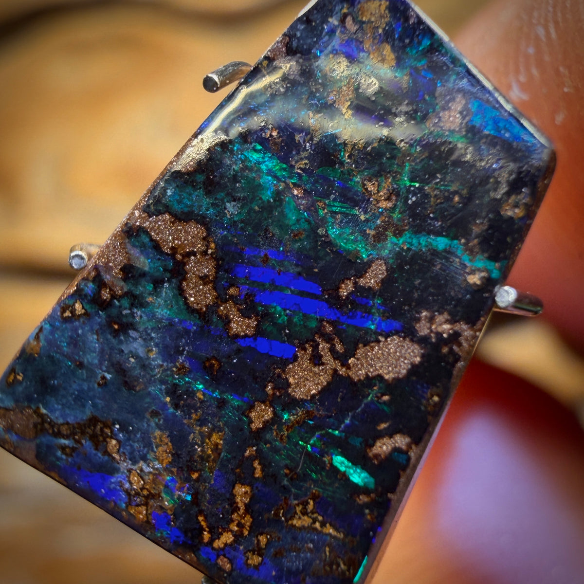 4,8 ct - Opale australienne des roches sédimentaires