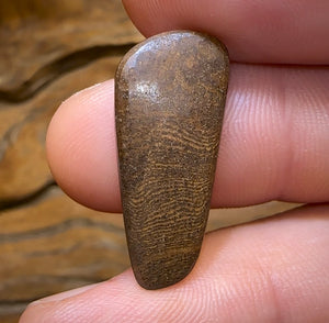 10.9cts - Red Miltifire Queensland Boulder Solid Opal from Winton - Opal Whisperers