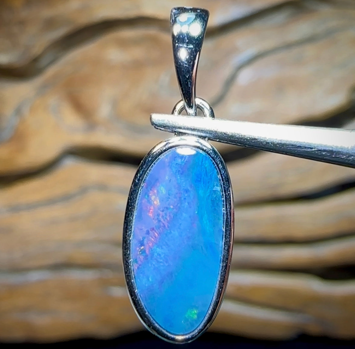 FIRST PICK ADVANCE PRESALE BUY NOW AND SAVE PICTURES EXAMPLE ONLY 
Sterling Silver - WHOLESALE 9 PIECE PARCEL of Australian Boulder Opal Doublet Pendants - Opal Whisperers