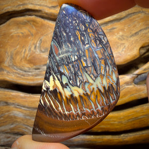Aren’t you glad you waited wild card! 230.6cts - Top Tribal AO Style Queensland Boulder Opal Matching Pair