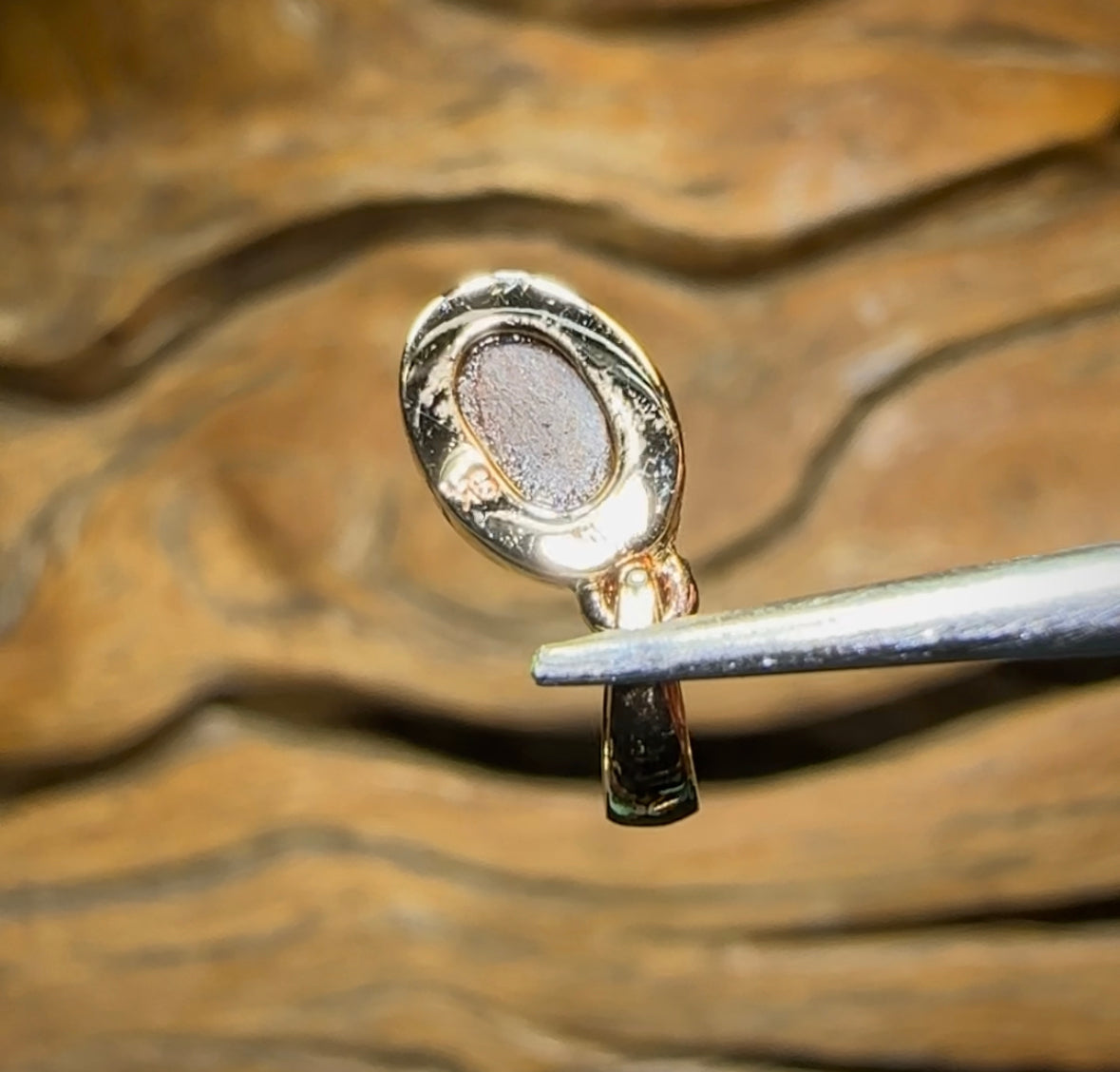 9k Gold - Queensland Boulder Doublet Opal Pendant - Opal Whisperers