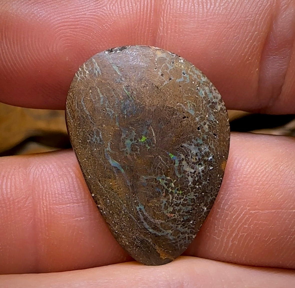 25.1cts - Bubble Band Opal from Winton