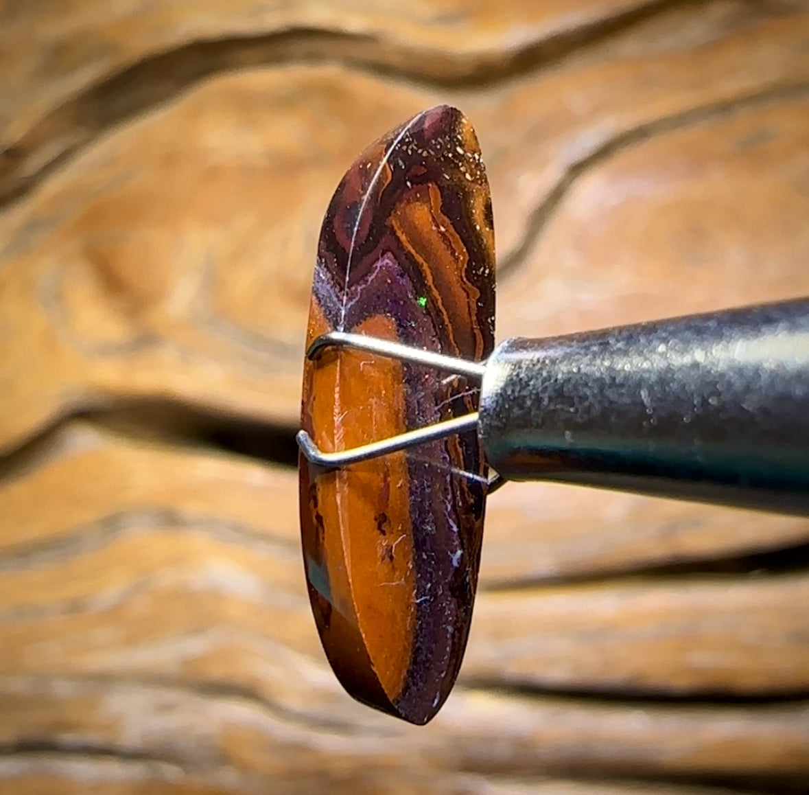 6.5cts - RARE Yowah Nut Crystal Centre Opal