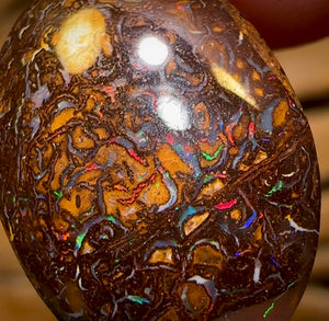 12.9cts - Tribal Queensland Boulder Opal from Yowah with Red