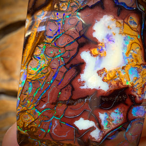 97.2cts - Large Tribal Australian Boulder Opal from Yowah