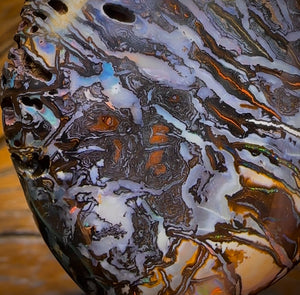 735cts - HUGE Rare Natural Broad Tribal Koroit Nut Opal Polished Specimen