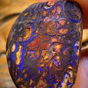52.4cts - Stammes-Yowah-Nuss-Opal-Rohstein. Vorgestellt bei „OUTBACK OPAL HUNTERS“!!