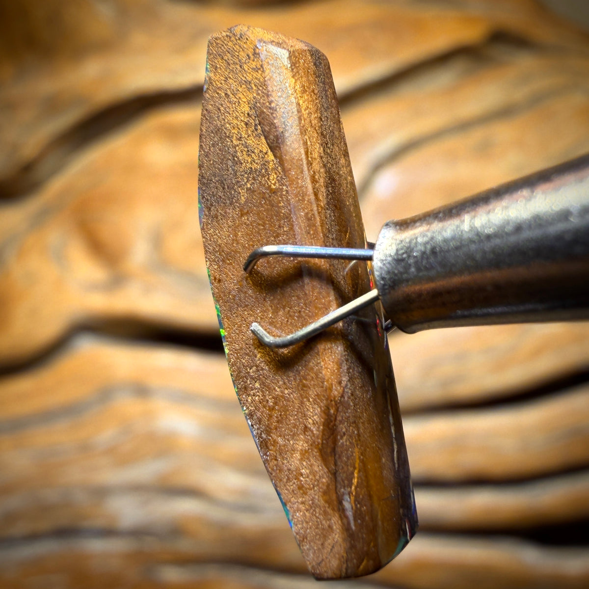 8.7cts - Queensland Boulder Seam Opal. Australian Opal