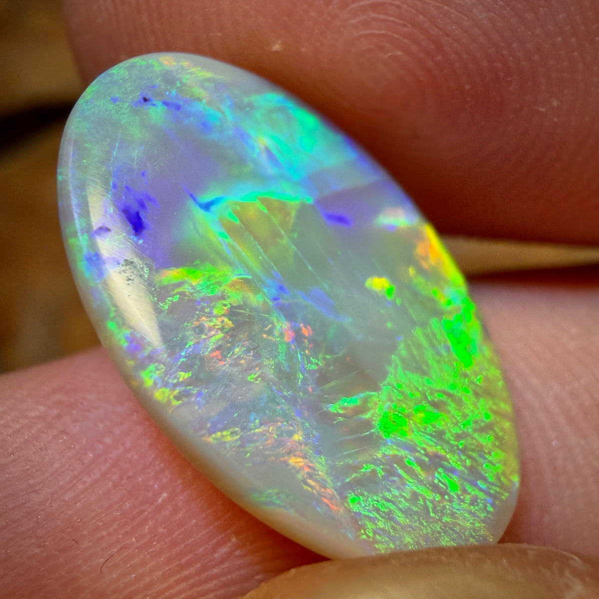 7.1cts - “Queen of the Gems”Gem Lightning Ridge Dark Opal Heritage Collection.