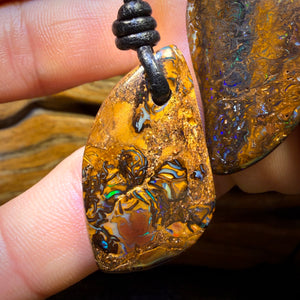 🔒5x Drilled Boulder Opals. Bulk Wholesale Parcel BARGAIN