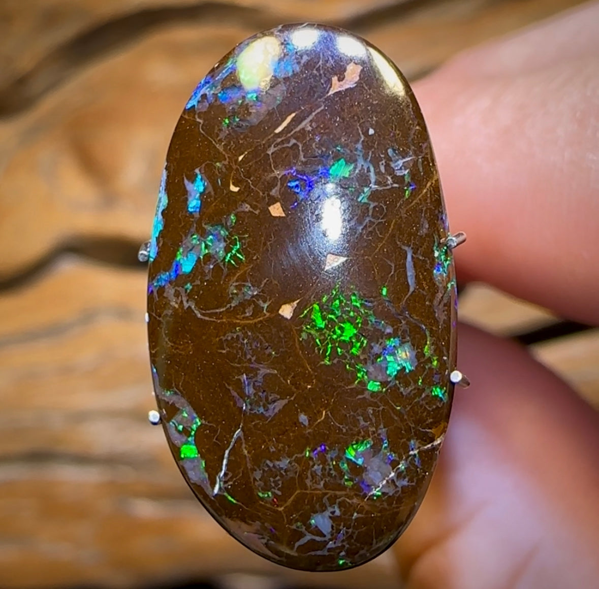12.3cts - Bubble Band Opal from Winton