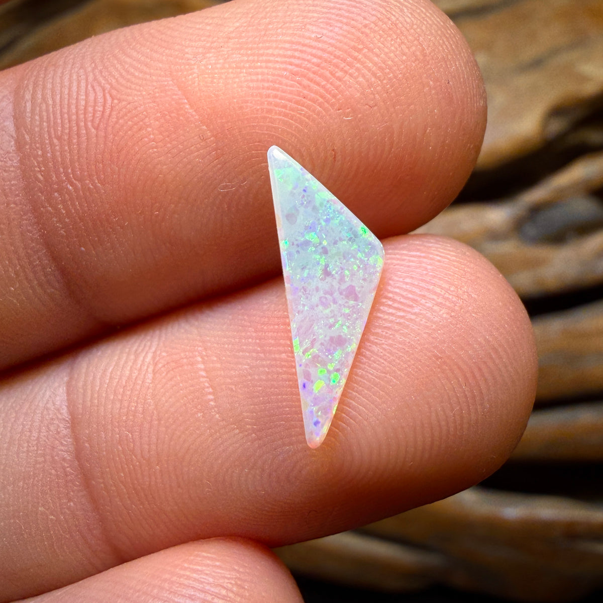 0.7cts - Old School Swiss Cut South Australian Crystal Opal from Coober Pedy