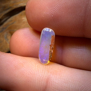 🔨 AUCTION 🔨 2cts - Purple Solid Australian Boulder Pipe Crystal Opal