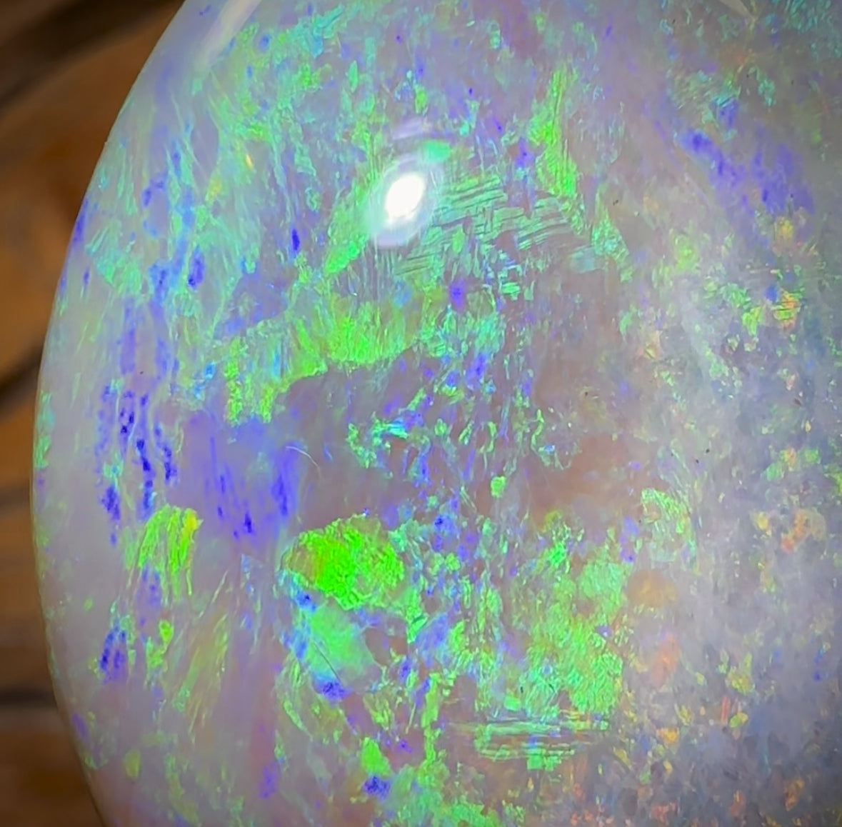 49.5cts - Large South Australian Crystal on Unique “Mother of Matrix” Multicolours!