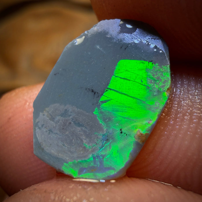 2.1cts - Lightning Ridge Dark Opal Rub