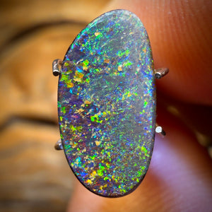 2.1cts - Queensland Boulder Seam Opal. Australian Opal