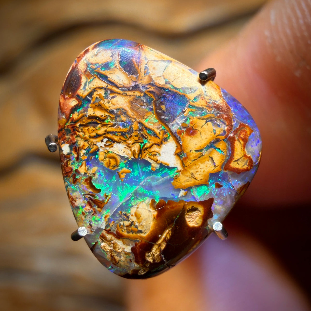 2.2cts - Queensland Boulder Opal from Yowah. Australian Opal