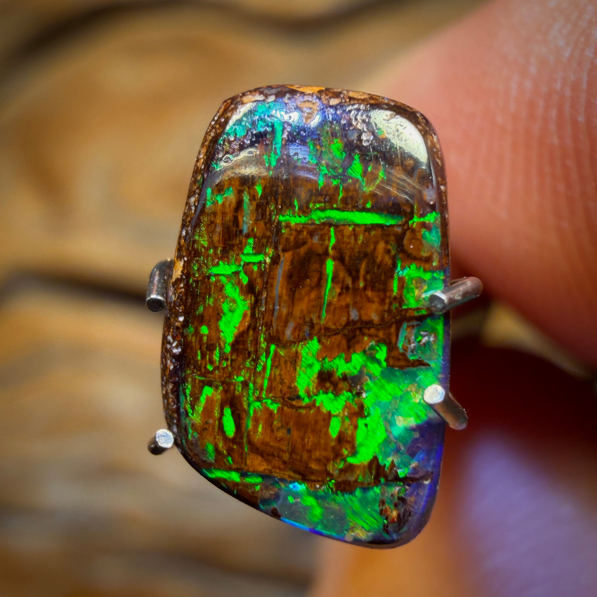 2.2cts - Yowah Nut Opal. Australian Boulder Opal