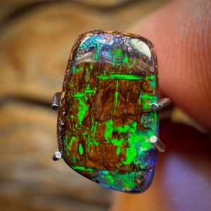 2.2cts - Yowah Nut Opal. Australian Boulder Opal