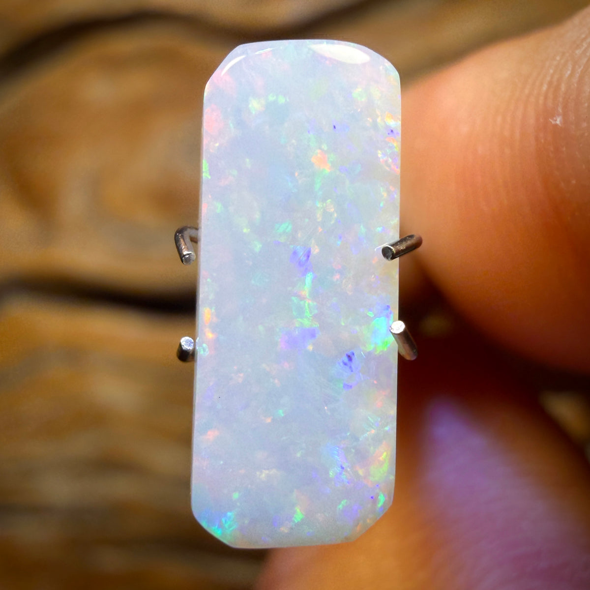2.3cts - South Australian White Opal from Coober Pedy