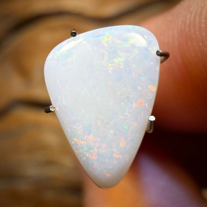 2.4cts - South Australian White Opal from Coober Pedy