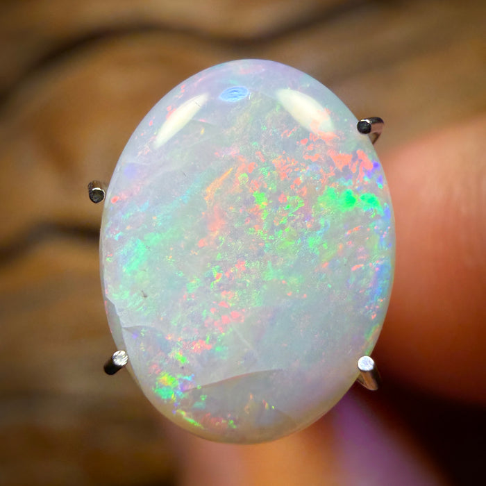 2.4cts - South Australian White Opal from Mintabie