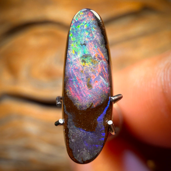 2.5cts - Queensland Boulder Seam Opal from Winton