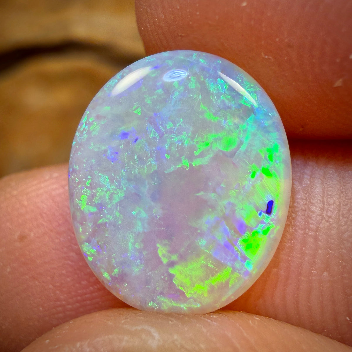 2.9cts - Gem Lightning Ridge Light Opal