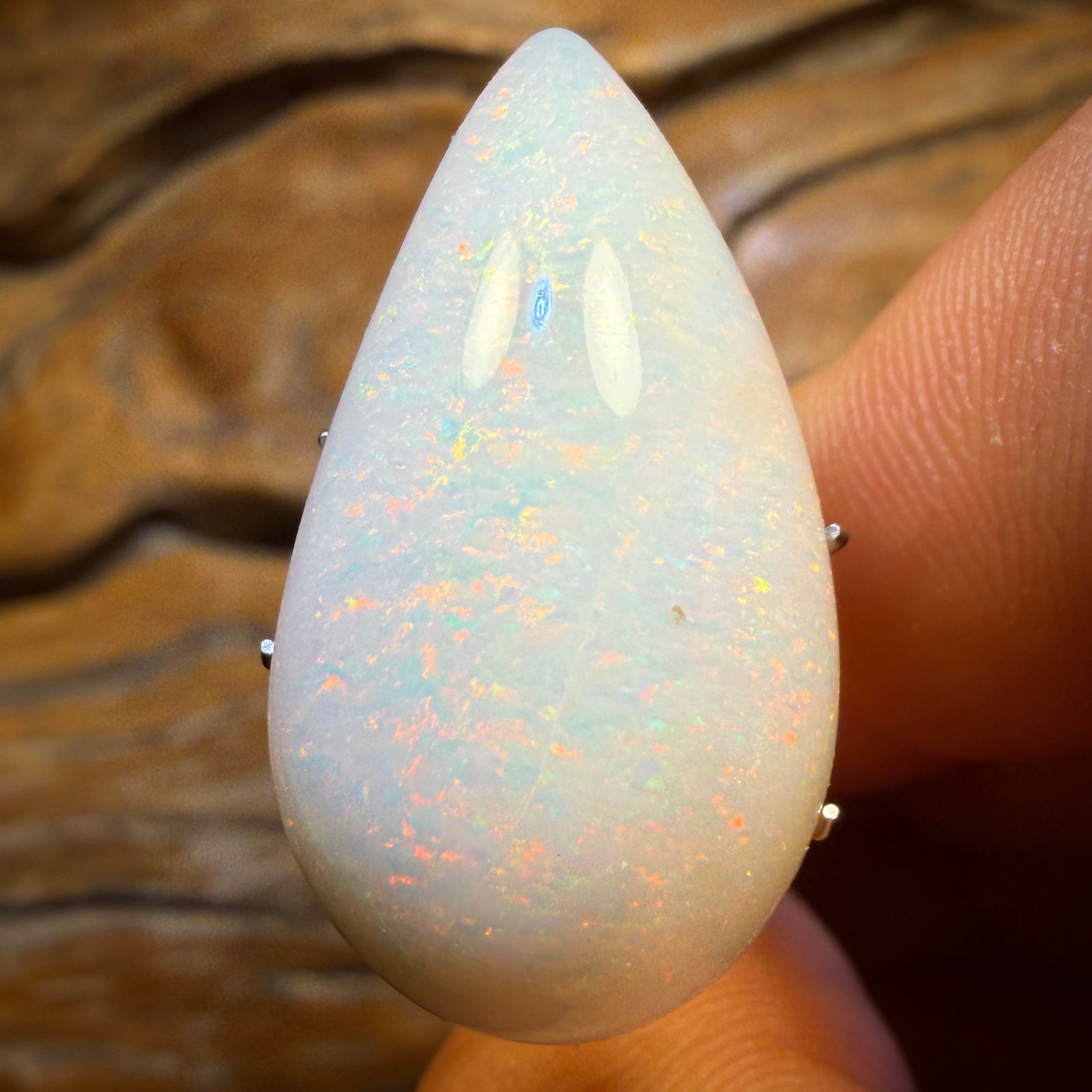 20.1cts - South Australian White Opal from Coober Pedy