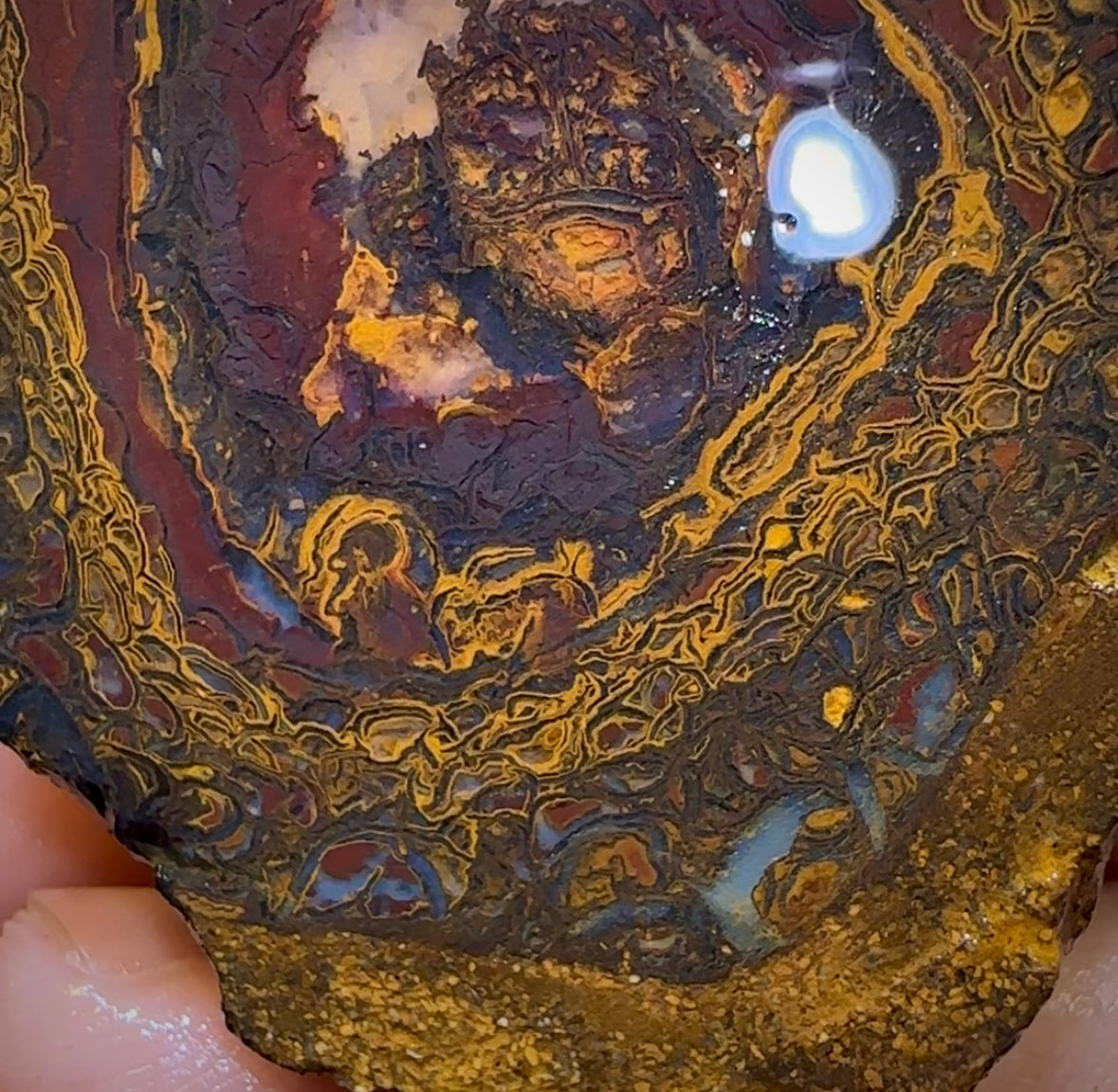 328.8cts - Yowah Nut Opal Rough Half. Australian Opal - Opal Whisperers