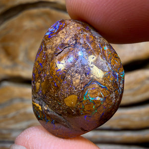 🔨 AUCTION 🔨 No Reserve 27.6cts - Tribal Yowah Nut Opal. Australian Opal Rub