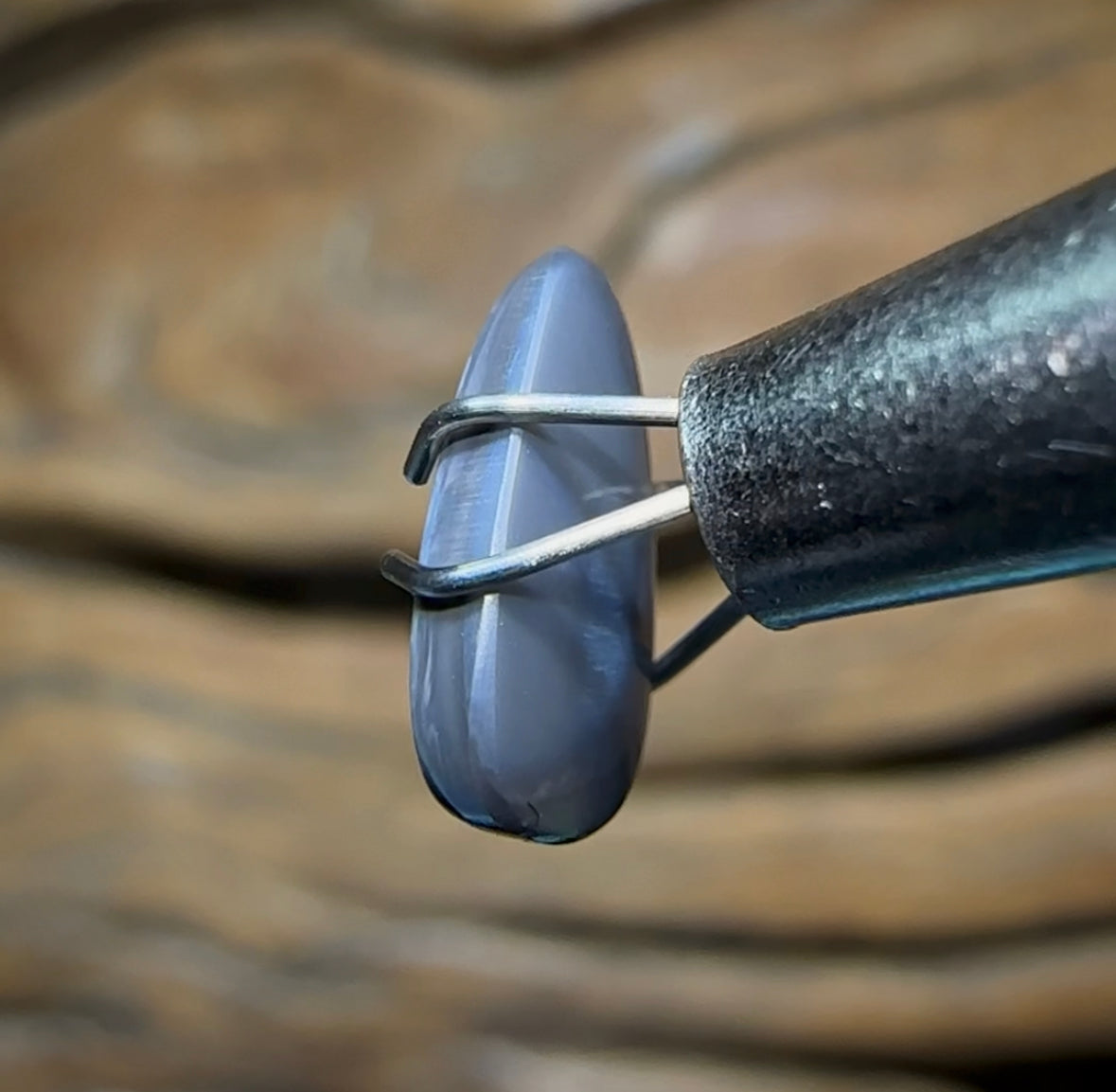 0.8cts - Solid Lightning Ridge Black Opal - Opal Whisperers