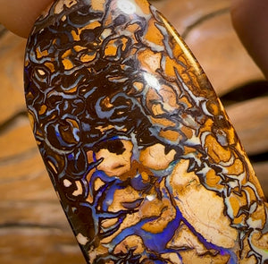 57.7cts - Artistic Tribal Yowah Nut Opal. Australian Opal