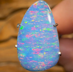 3cts - Australian Boulder Opal Doublet - Opal Whisperers