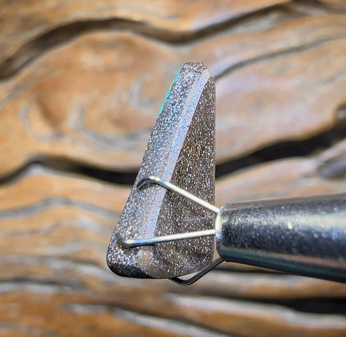 4.9cts - GEM Winton Seam Opal. Australian Boulder Opal - Opal Whisperers