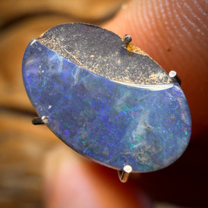 🔨 AUCTION 🔨 1.8cts - Australian Boulder Opal Doublet. RECUTTERS DELIGHT