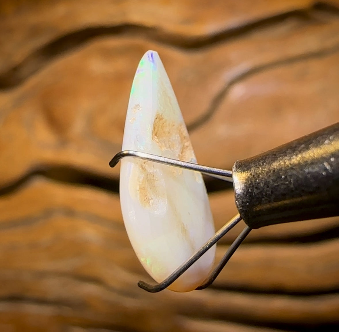 3,3 carats - Opale cristal d'Australie du Sud