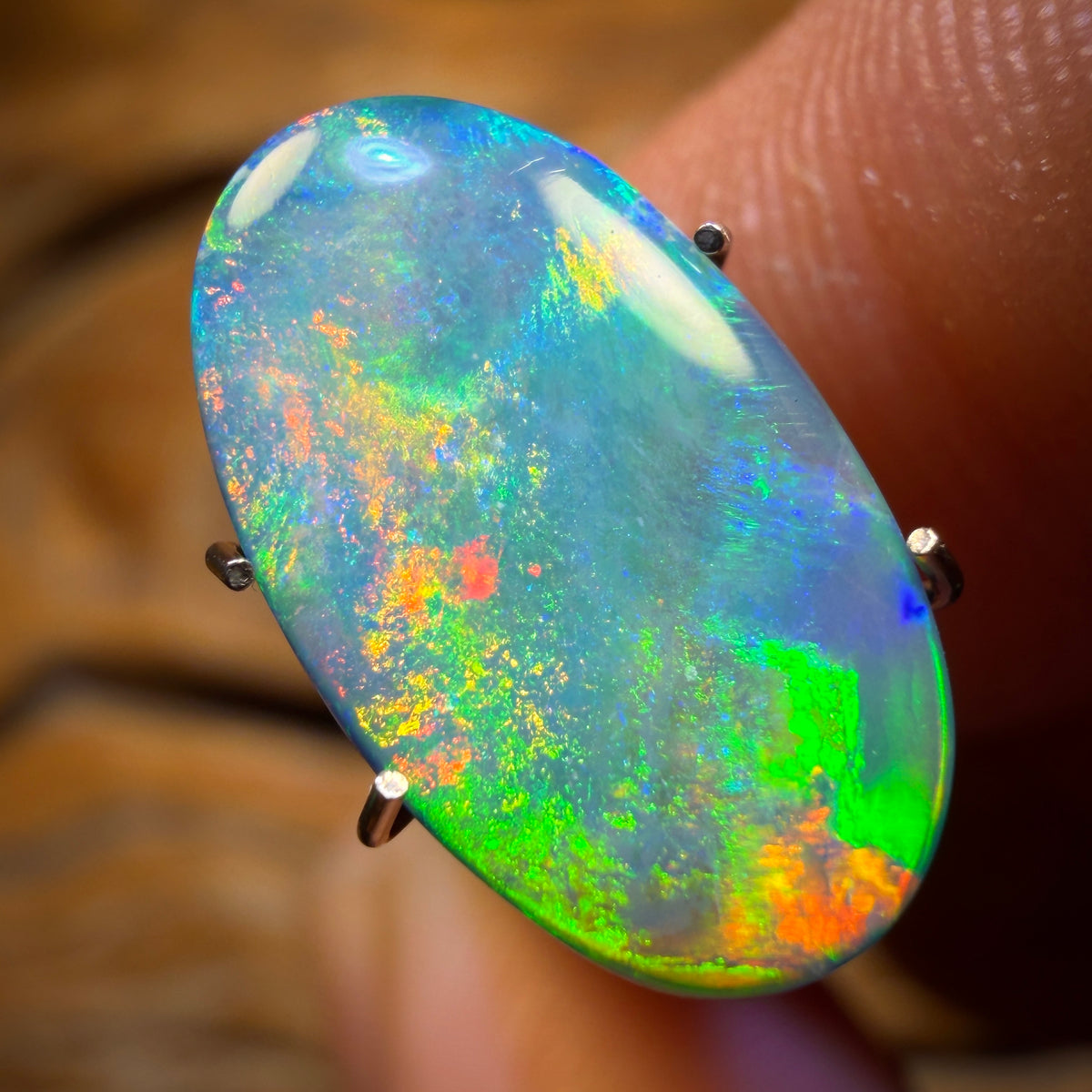 3.4cts - Lightning Ridge Opal Doublet