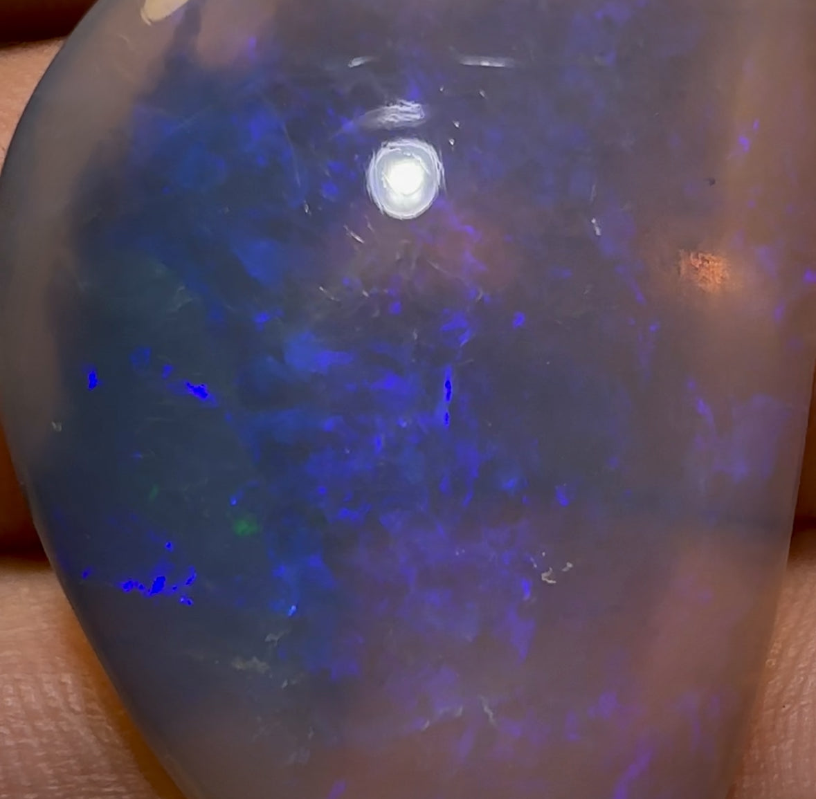 41.1cts - Huge Lightning Ridge Semi Crystal Opal