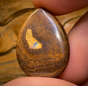 26.5cts - Yowah Nut Tribal Kernel Opal. Australian Boulder Opal