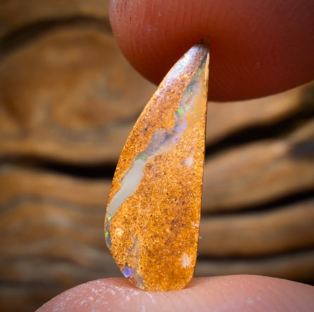 2.3cts - Solid Australian Boulder Pipe Opal