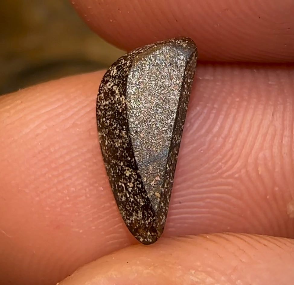 6.3cts - Beautiful Black Boulder Opal Pair - Opal Whisperers