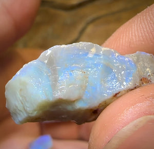 66cts - 4x Lightning Ridge Opal Rough Parcel