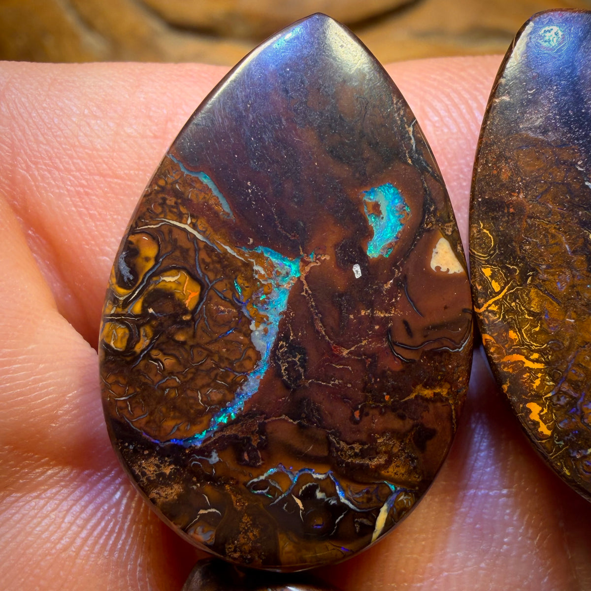 140.1cts - 4x Australian Tribal Boulder Opal’s. Wholesale Parcel