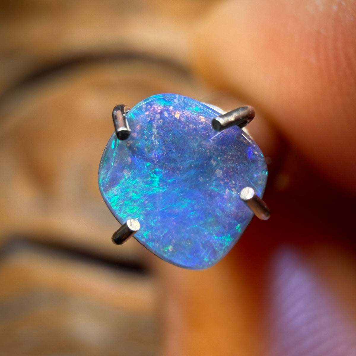 🔨 AUCTION 🔨 0.3cts - Australian Boulder Seam Opal from Queensland