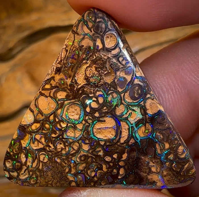 43.6cts - Yowah Nut Tribal Opal. Australian Opal - Opal Whisperers