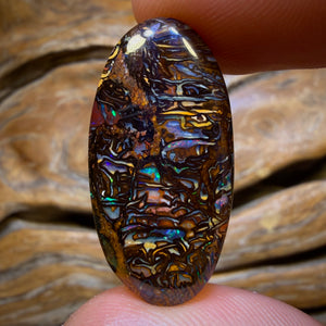 26.4cts - Tribal Queensland Boulder Opal from Yowah
