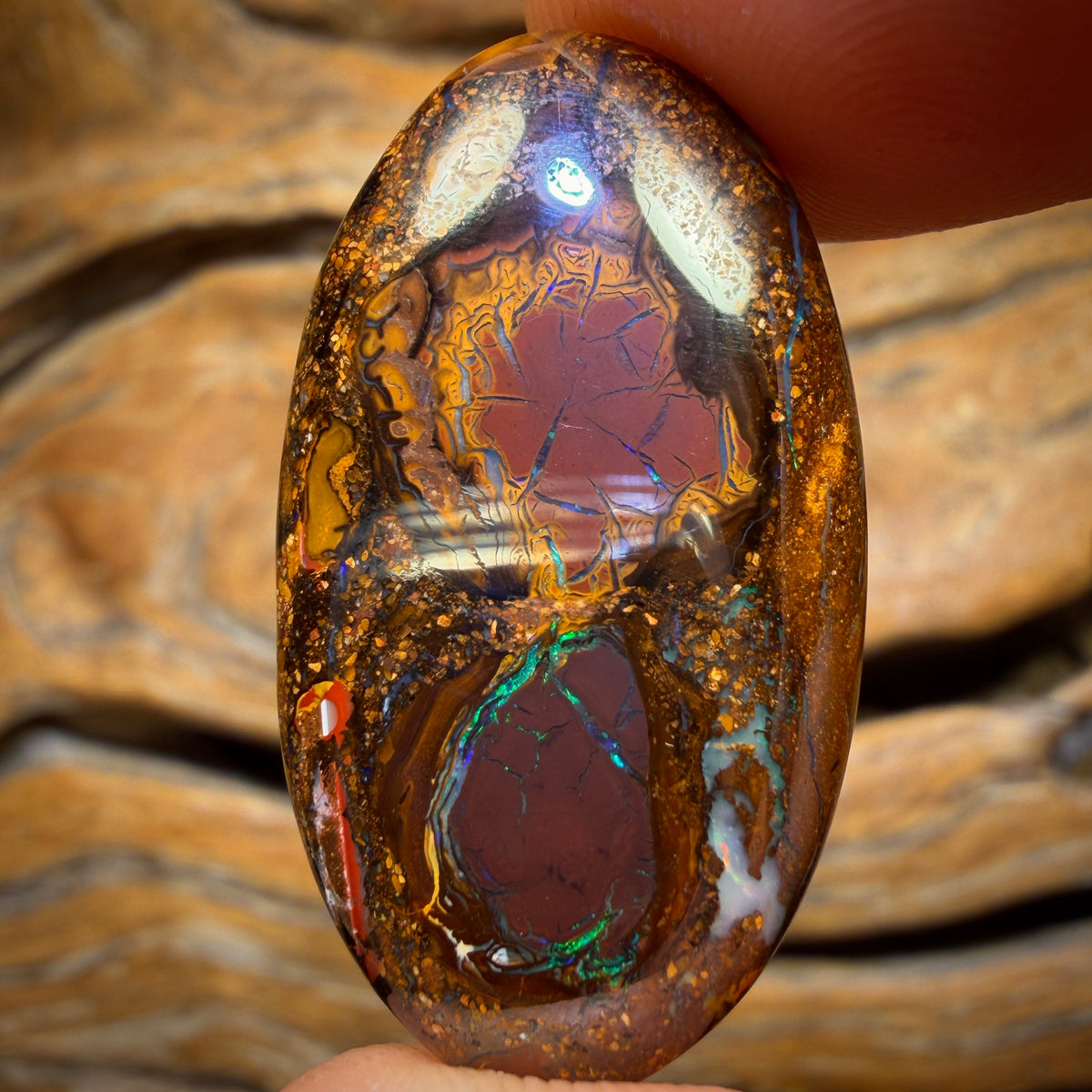 26.7cts - Tribal Queensland Boulder Opal. Australian Opal