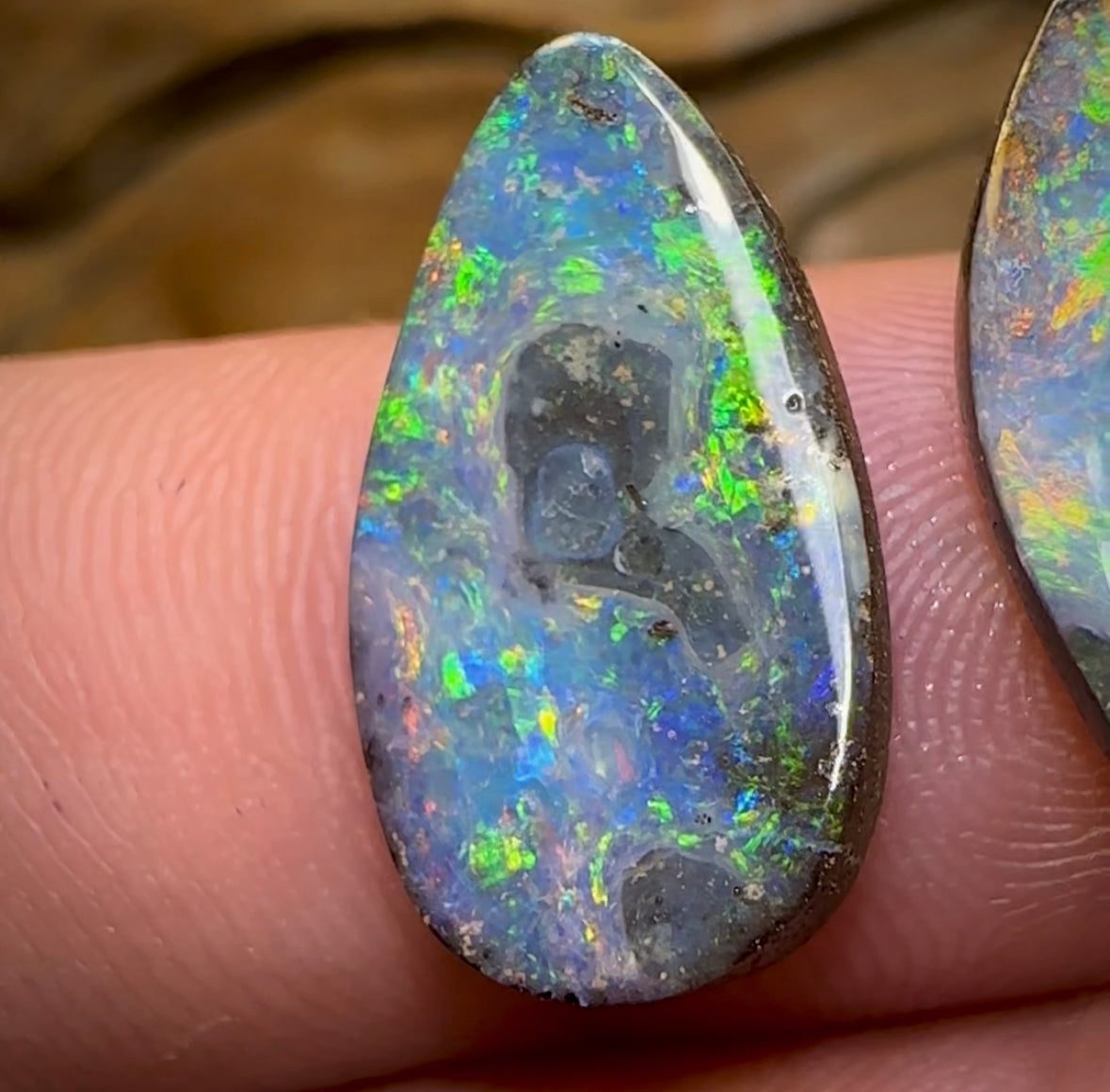 (Template) 11.4cts - Australian Boulder Opal Set - Opal Whisperers